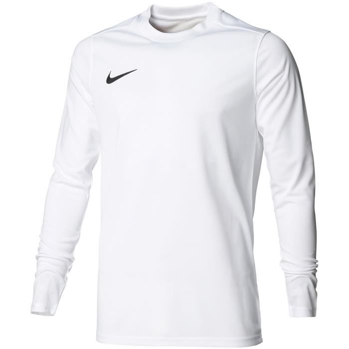 NIKE Maillot de football Dri-FIT Park VII - Homme - Blanc et noir