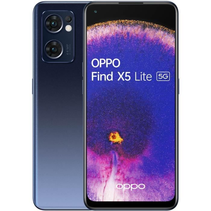 OPPO Find X5 Lite 256Go 5G Noir Stellaire