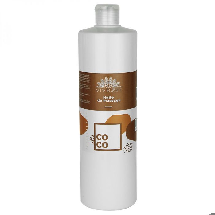 Huile de massage, modelage, 1L - Coco