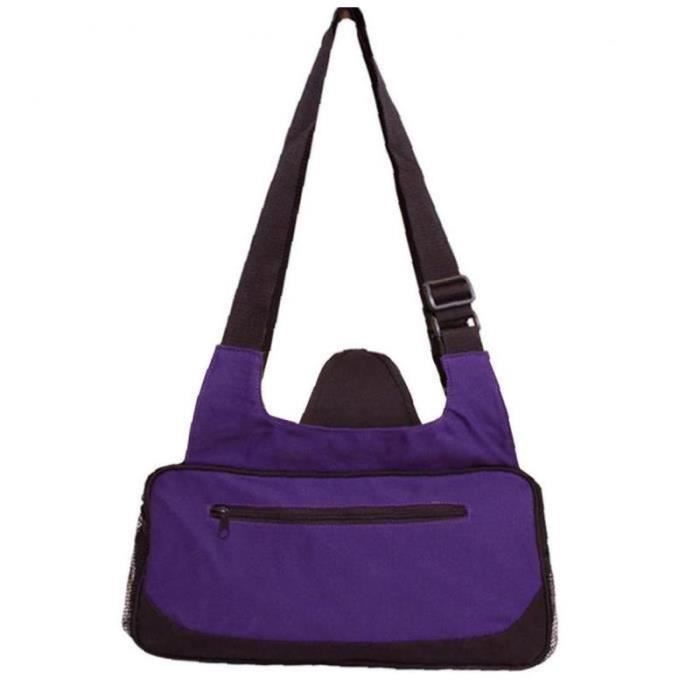 YF30042-Gym Duffle Sac Yoga Mat Carrier Sports Sac Sac à bandoulière Sports de plein air Pour Fitness Article Storage Purple