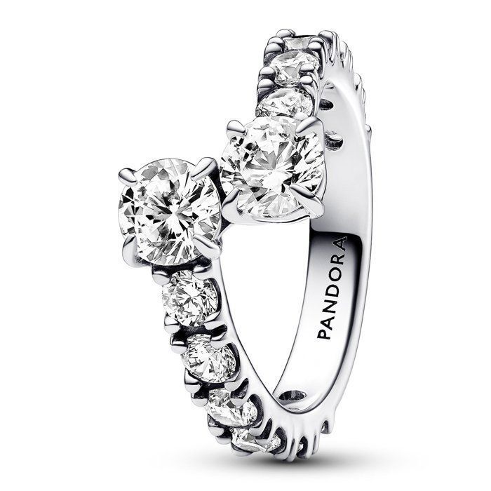 Habselikob Bague Femme Bague Argent 925 Avec Zircone Cubique