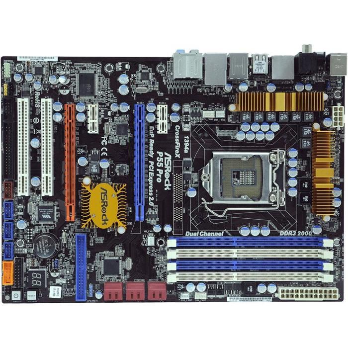 Acheter Carte mère ASRock P55 Pro Intel P55 LGA 1156 4xDDR3 16GB ATX Reconditionné - 99,00 € Carte mère ASRock P55 Pro Intel P55 LGA 1156 4xDDR3 16GB ATX Reconditionné - ASRock reconditionné disponible sur Cdiscount Seconde Vie