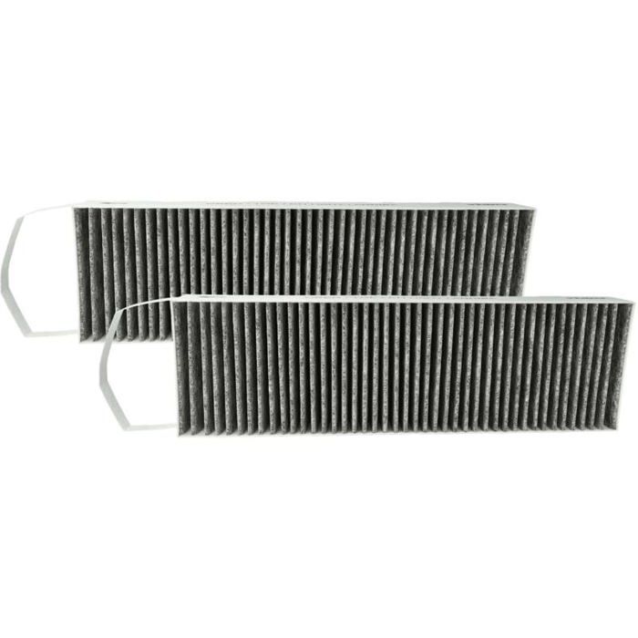 2x Filtres charbon actif compatible avec Bora S Pure Pure PUXU M Pure X Pure hotte aspirante PZCC