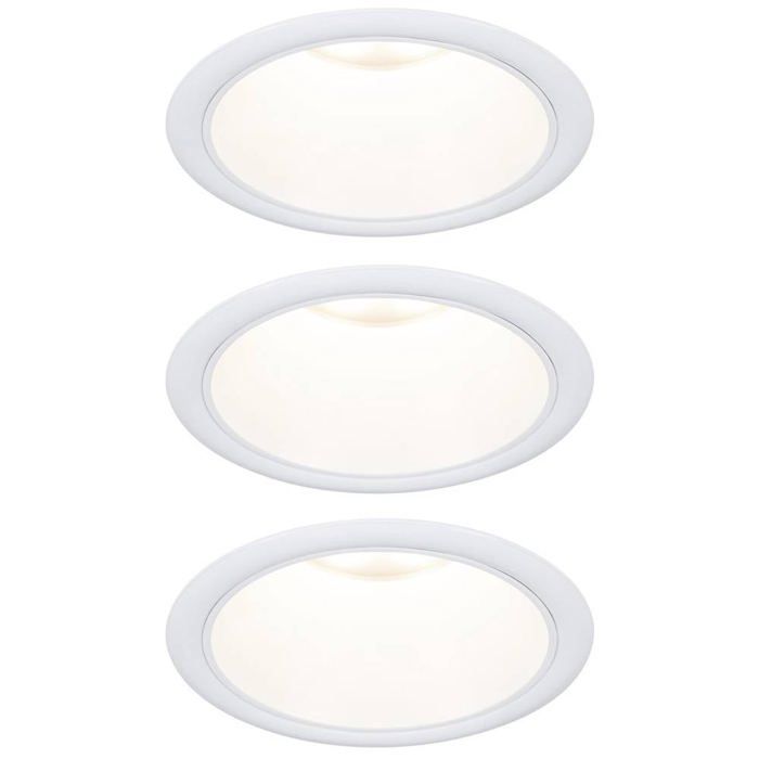 Paulmann 94870 Cole Coin Spot encastrable LED 6 W blanc