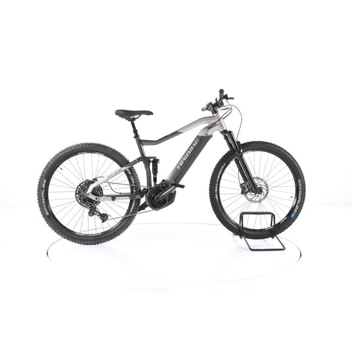 Vélo électrique - Haibike FullNine 7 - gris - VTT électrique tout suspendu - Yamaha 630 Wh Reconditionné - Haibike