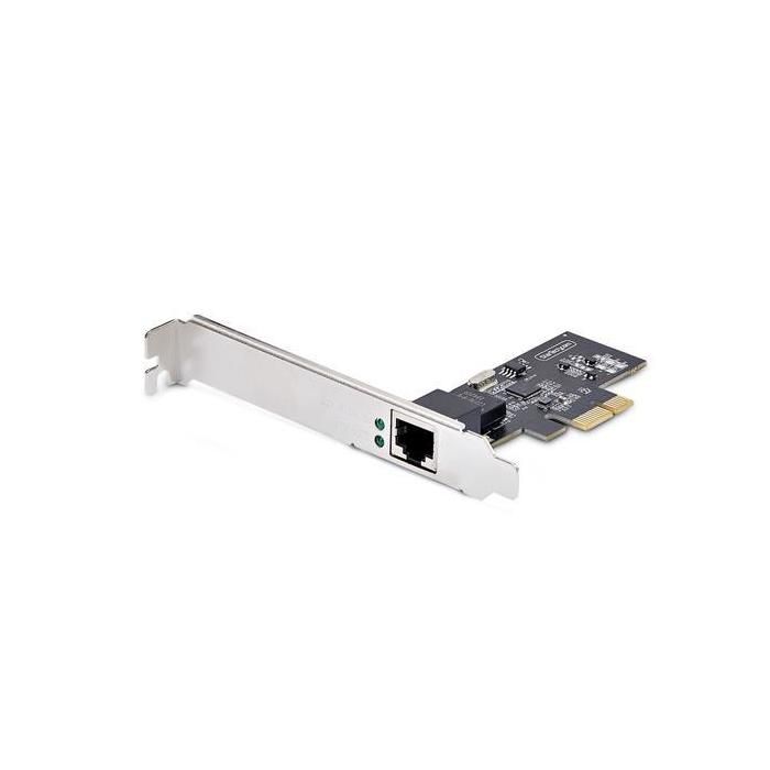 StarTech.com Carte Réseau PCIe 1 Port 2 5Gbps NBASE T Carte LAN Serveur Adaptateur réseau PCIe 2.0 profil bas 1010010002500Base T x 1 - vue 6