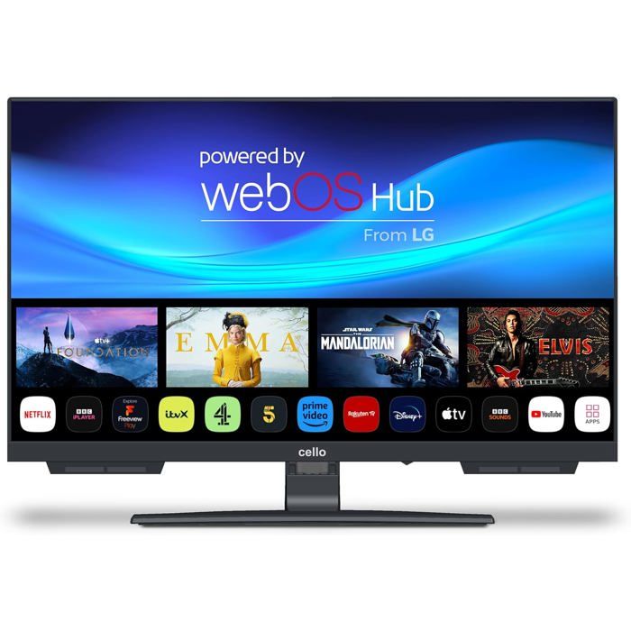 Téléviseur Smart TV DEBSY C2424Wsh WebOS 24 pouces Perfect Pitch Sound