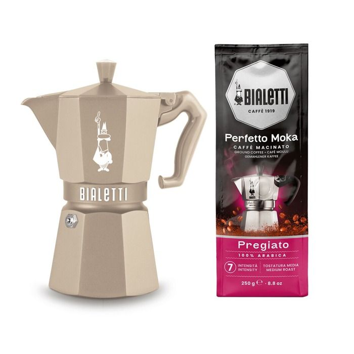 Cafetière Bialetti Moka Exclusive Induction – 6 Tasses, Aluminium, Valve de Sécurité - vue 5