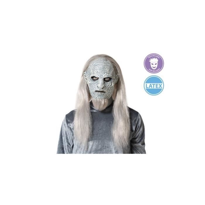 Deguisements AC DECO Masque d Halloween en latex Marcheur blanc Adulte Multicolore Cdiscount Jeux Jouets