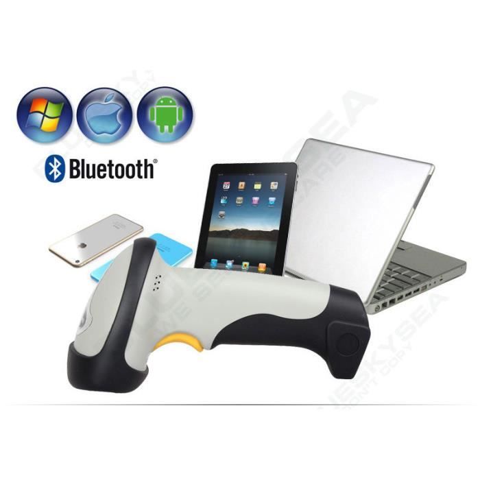 Ct10 Bluetooth Scanneur Code Barres Lecteur De Magasin Pour