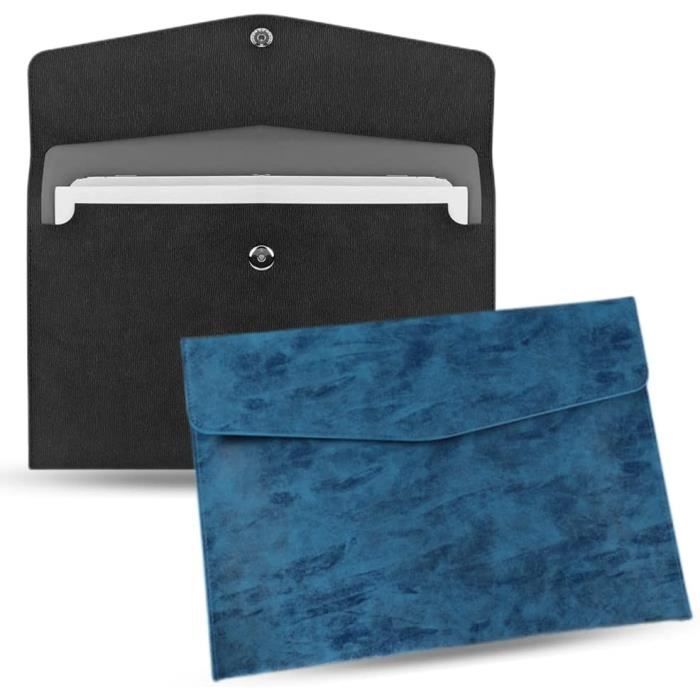 Lot De 2 Porte-Documents A4 En Cuir Synth?�tique Extensible Pour Documents - Cdiscount Bagagerie 