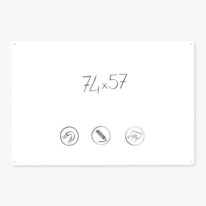 Feuille De Tableau Blanc Effaçable à Sec - Autocollant Mural Pour école, Bureau, Maison - Tableau Blanc Magnétique Pour Enfants