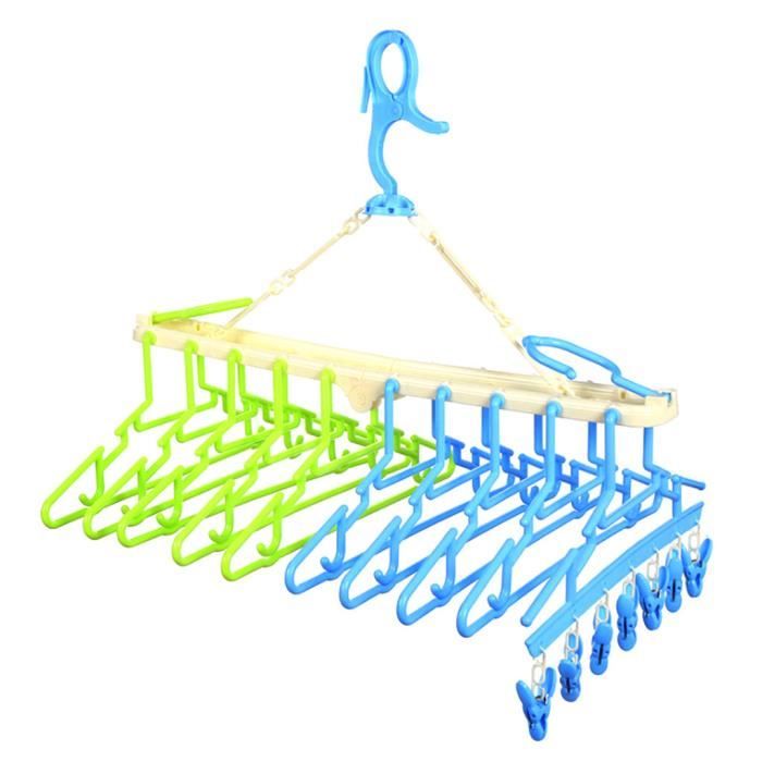Porte Cintre Pour Dressing Vetements Multifonctions Coupe Vent Non Slip Etendoir Pour Bebe 4 Cdiscount Maison