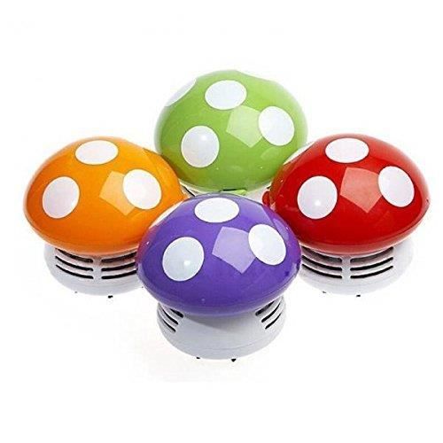 Aspirateur à Main Mini Champignon Super Mario - Parfait Pour Bureau Et Table