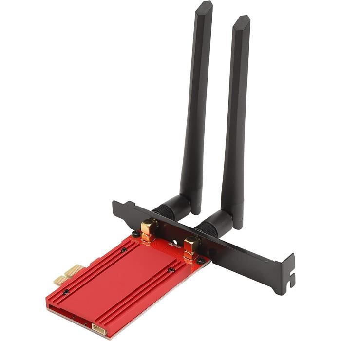 Bewinner Carte WiFi 6E AX210HMW Tri-Bande 6 GHz – 5374 Mbps + Bluetooth 5.2 – Mini PCIe Pour Ordinateur Portable
