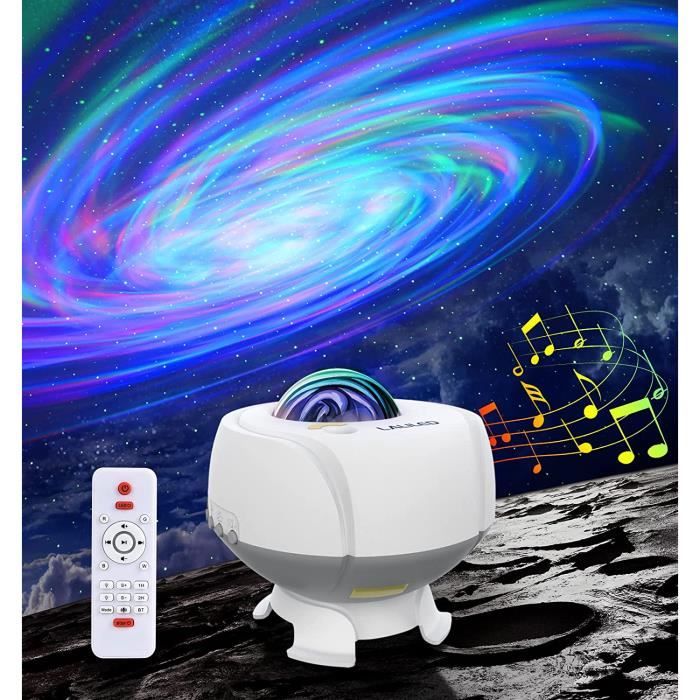Projecteur Ciel étoilé PIKOY - 18 Couleurs, Télécommande - Veilleuse Galaxie Pour Chambre - Ambiance Romantique