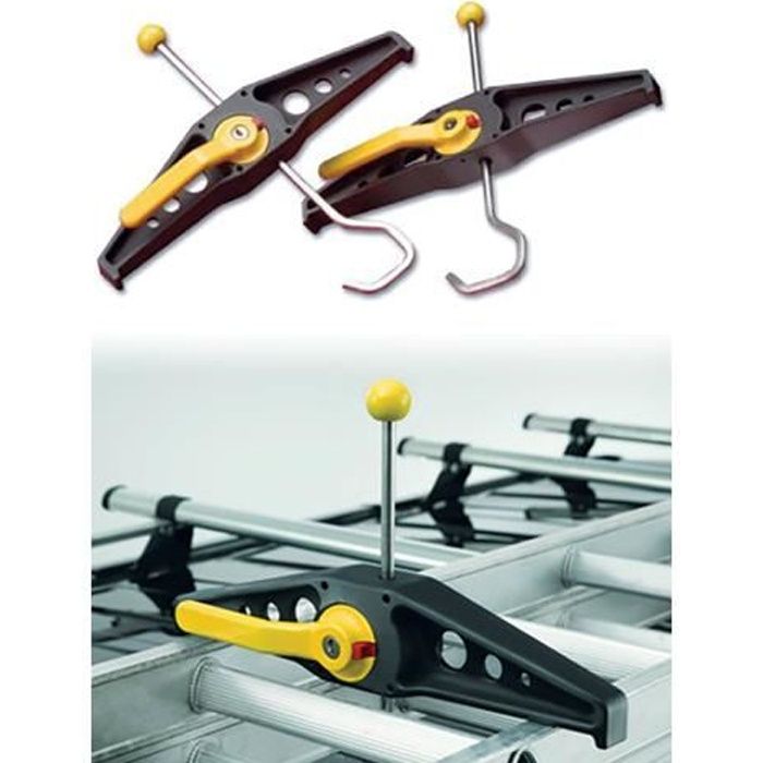 Paire de fixe échelles de galerie FIXGALPR Cdiscount Bricolage