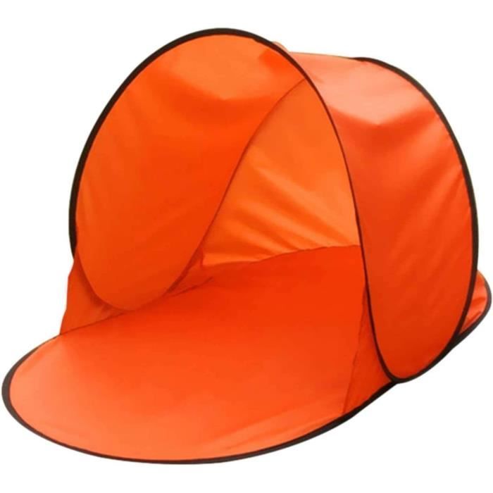 Pop-up Tente De Plage Coquillage – 2-3 Personnes, Protection Solaire Coupe-vent