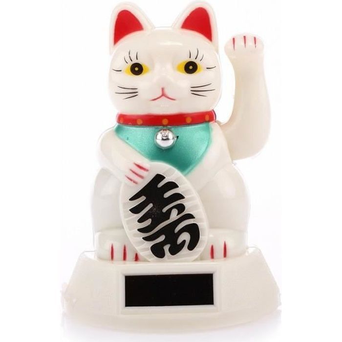 Chat Maneki Neko Japonais Bras Mobile A L Energie Solaire Cdiscount Maison Chat Maneki Neko Japonais Bras Mobile A L Energie Solaire Cdiscount Maison