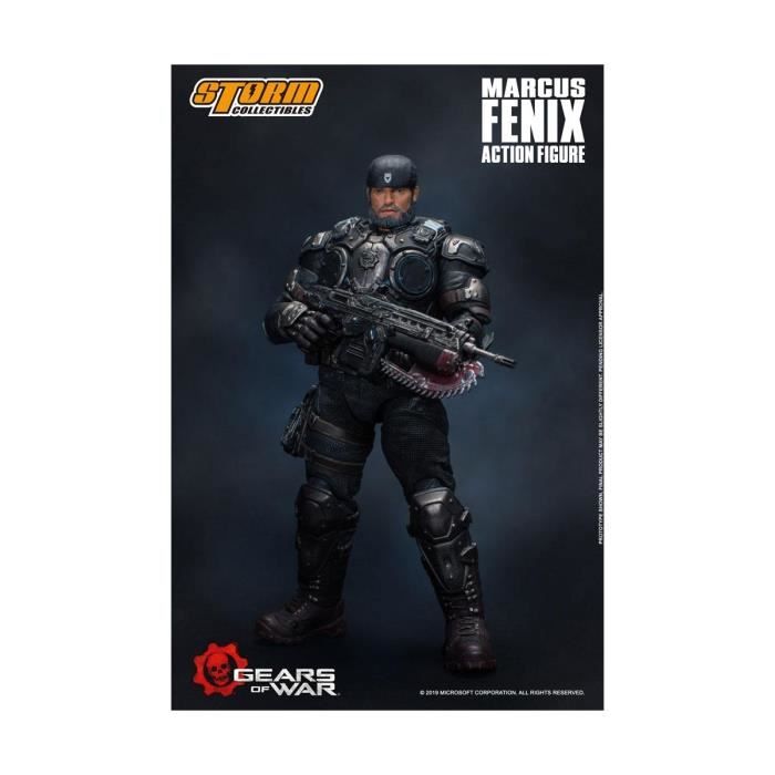 Gears 5 Marcus Fenix Storm Collectibles In-Hand Review - The Toyark - News