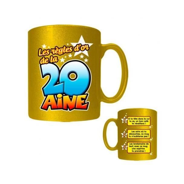 Mug Les Regles D Or De La aine Ans Tasse Cadeau Anniversaire Fete 457 Cdiscount Puericulture Eveil Bebe