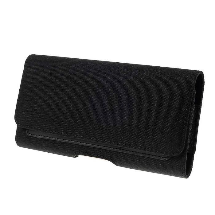 pour Bbk Vivo Y21S (2021) Étui Housse Ceinture Verticale Cuir Nylon