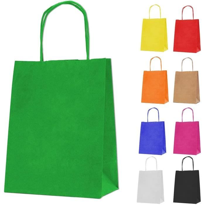 MERRIMEN 30 Sacs en papier kraft pour cadeaux alimentaires Sacs de