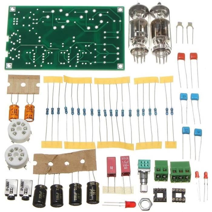 Kit De Bricolage Préampli/carte Tampon Pour Casque Avec Tube 6J1 - Neuf - Pour Audiophiles DIY