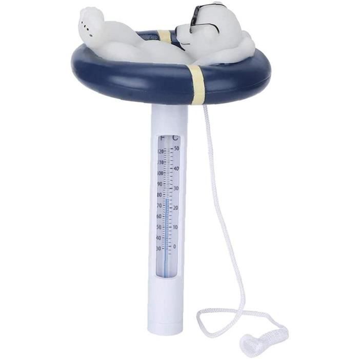Thermomètre Flottant Thermomètres de Piscine Flottant Forme d'animal de