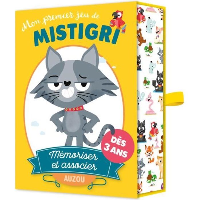 Premier jeu de carte MISTIGRI dès 3 ans jouets enfants mémoriser associer
