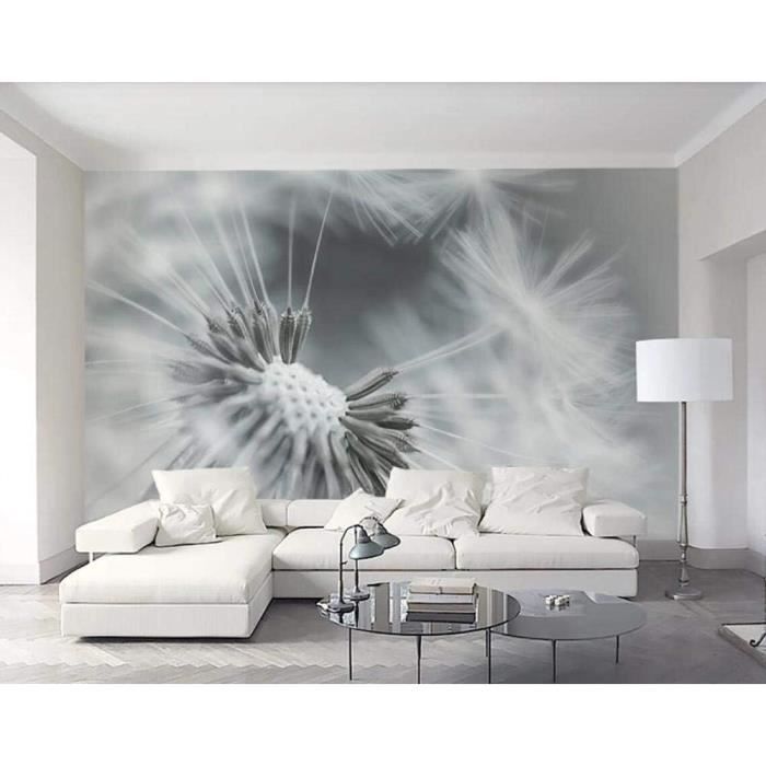 Papier Peint House Of Hackney TARAXA - Motif Pissenlit Noir/Vert - 7 Rouleaux 1,8x3m