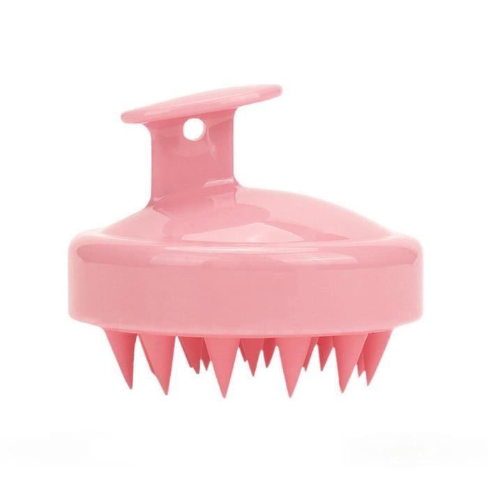 Lot 3 Peignes Bébé Silicone - Brosse Croûtes De Lait, Massage Cuir Chevelu - Violet, Rose, Rouge - Pour Nouveau-nés