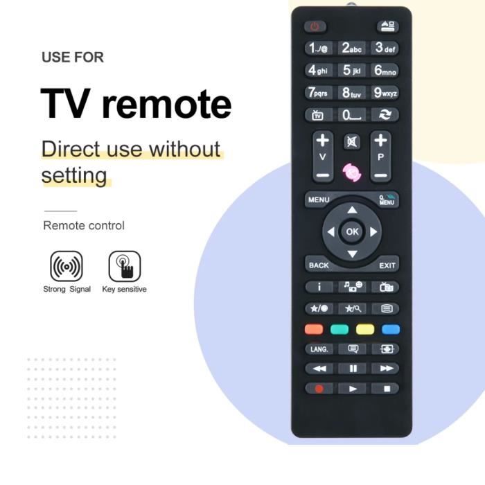 Télécommande de télévision adaptée à Hitachi TELEFUNKEN RC4870 RC4875 RC4849 32272HDDVDL 32278HDDLED