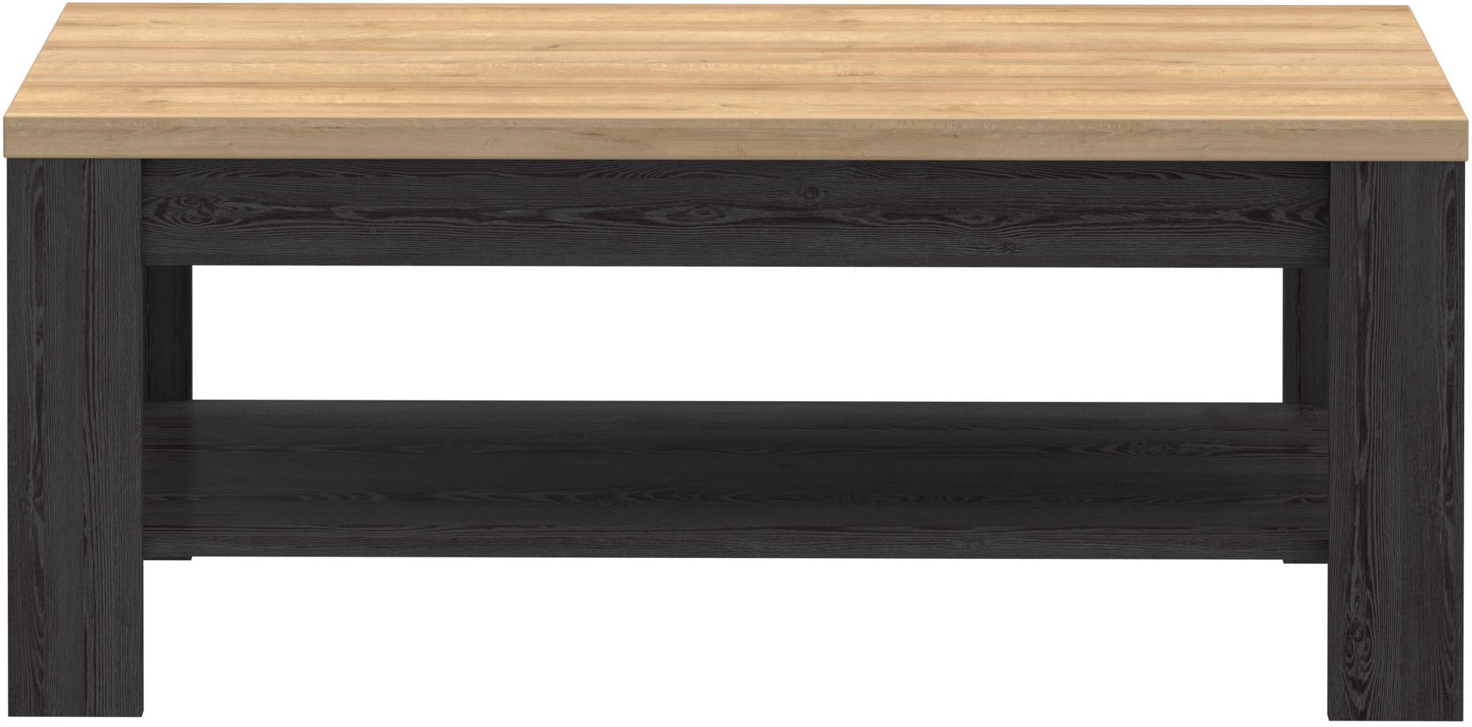 Table basse rectangulaire 100 x 60 x 45 7 cm Chêne - vue 2