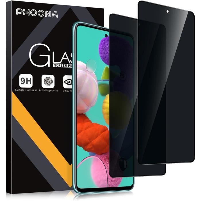 meilleur verre trempé samsung a51