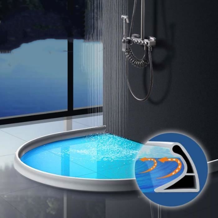 Barrière Anti-inondation Autocollante Douche 200cm - Bouchon d'Eau