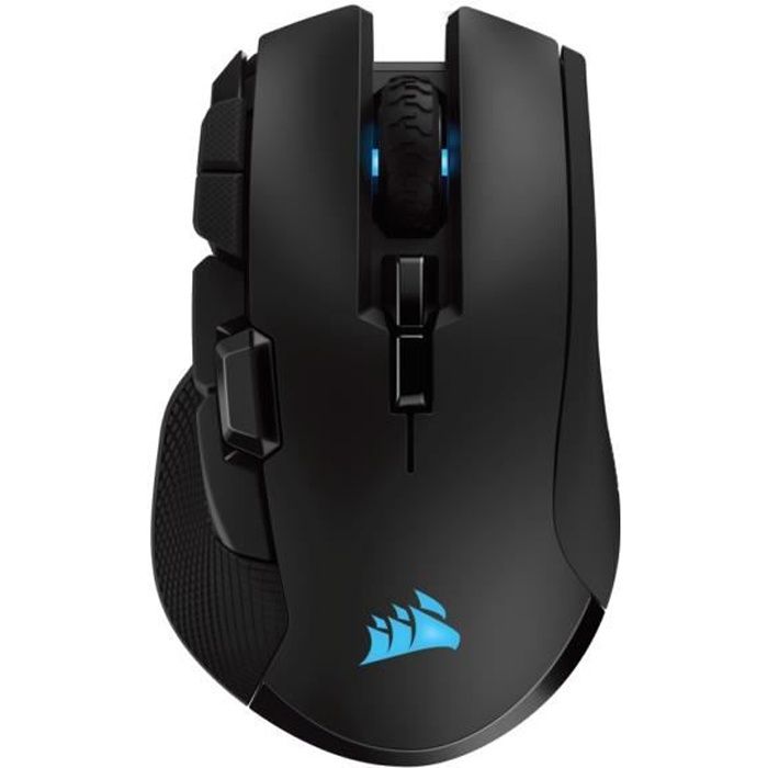 Souris Corsair Souris gaming sans fil CORSAIR IRONCLAW RGB WIRELESS Noir Souris Corsair Souris gaming sans fil CORSAIR IRONCLAW RGB WIRELESS Noir