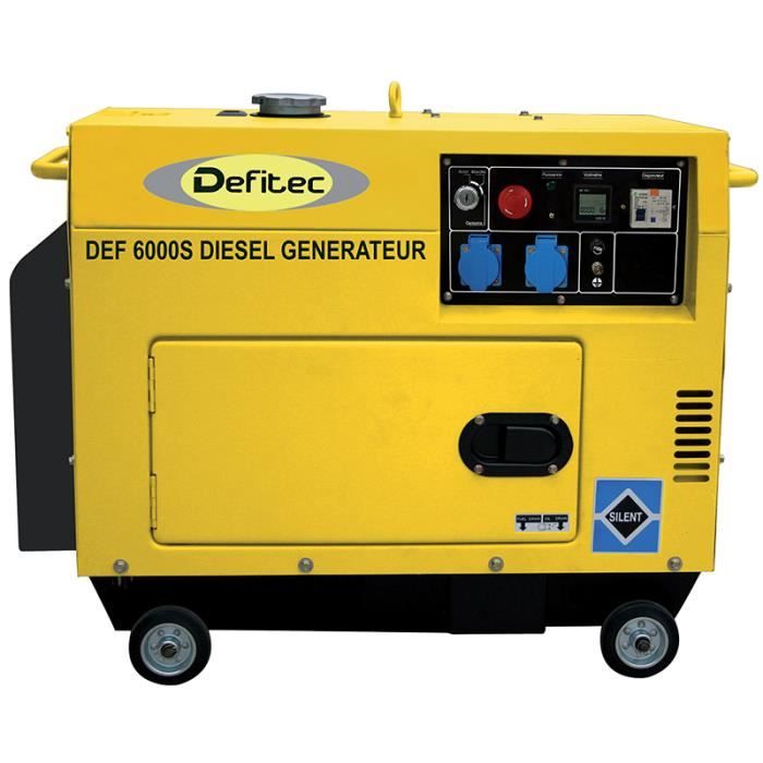 Groupe électrogène Diesel 5000W 220V - Alternateur à Aimant Permanent US