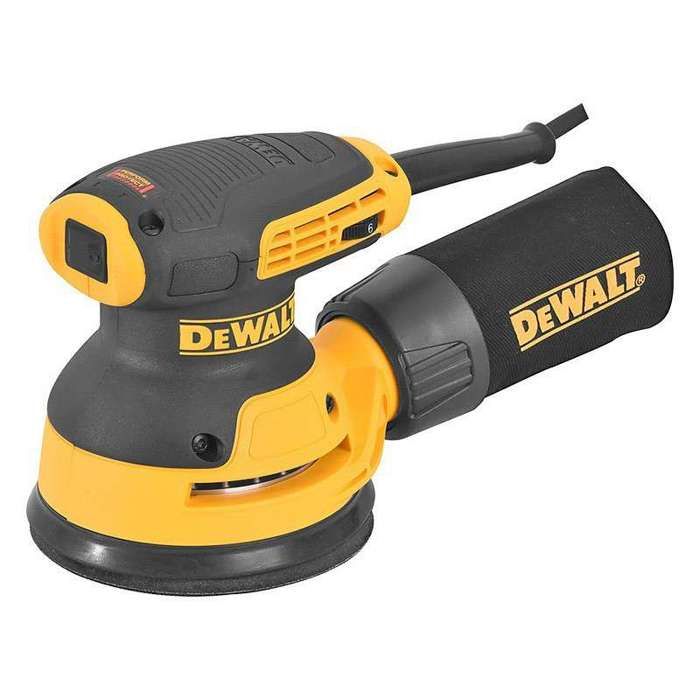 Ponceuse excentrique 280W 125mm en boite en carton - DEWALT - DWE6423-QS