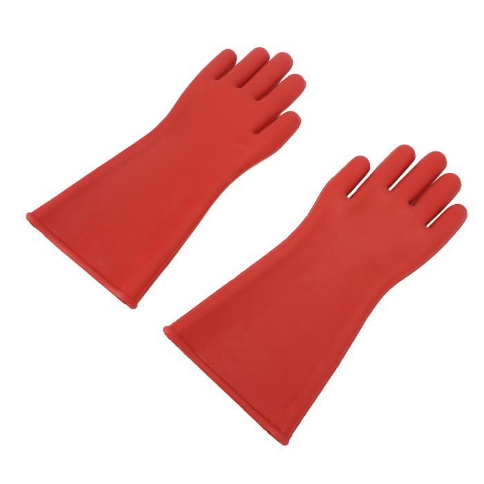 EJ.life gants isolants de tension Gants Isolants pour Travaux électriques à  Haute Tension, Gants Isolés électriques de auto gants