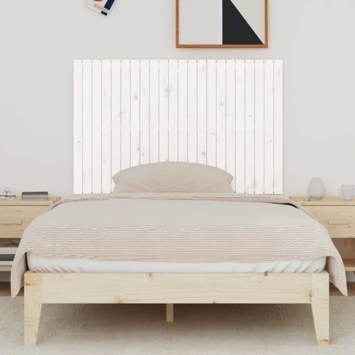Tête de lit Murale, 70 x 45 cm, Beige Naturel, à Suspendre, Coussin Matelassé, 100% Coton, Collection Panama, Enjoy Home