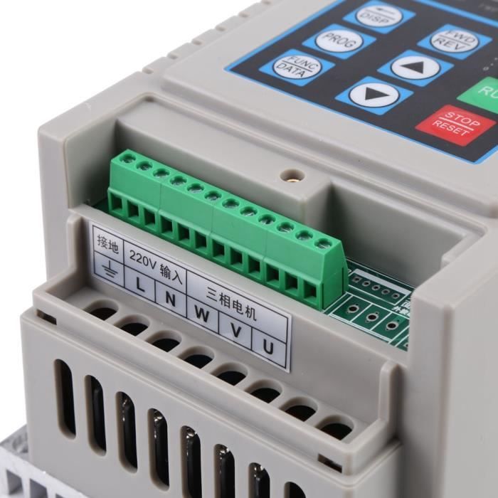 Variateur De Fréquence VFD AT2-0750X 0.75kW 220V Monophasé – Contrôle Précis Pour Moteur AC – Haute Performance Anti-Surcharge