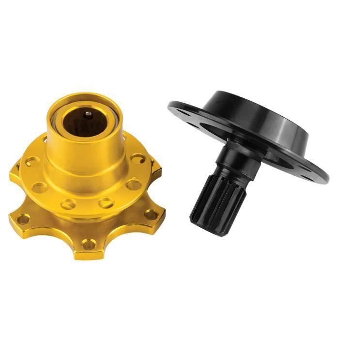 Adaptateur De Moyeu 6mm à 12mm Pour Voiture RC – Lot De 4 En Alliage D’aluminium, Compatible WPL 1634 – Noir, CNC, Avec Vis Et œillets