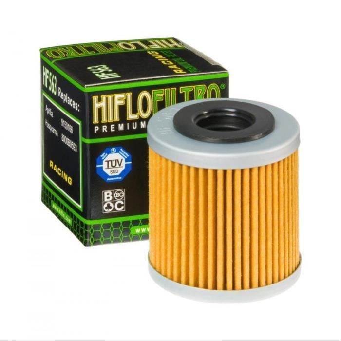 Filtre à huile Hiflo Filtro pour Moto Aprilia 550 SXV 2006-2014 HF563 874081 9150166