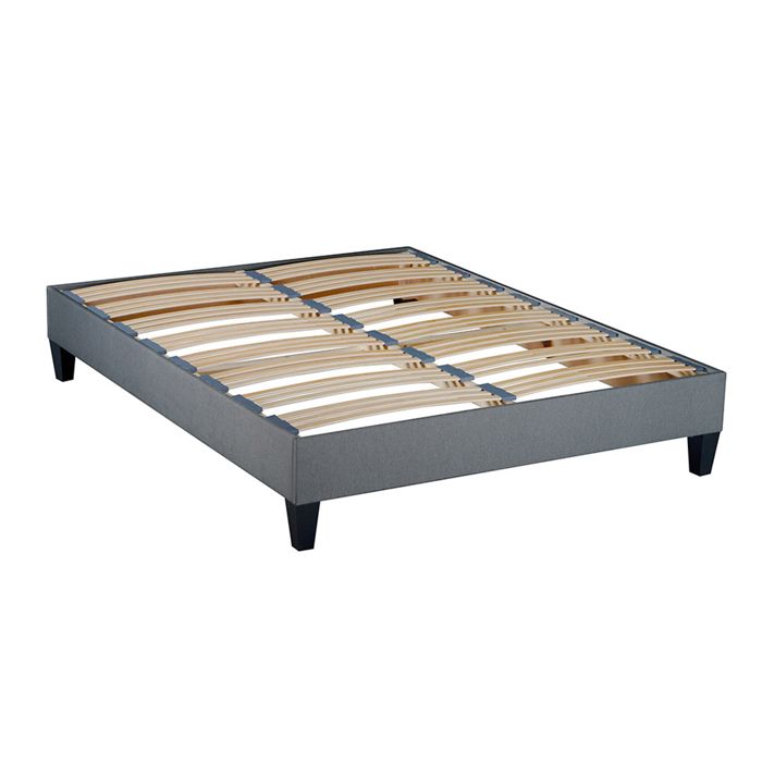 Sommier en kit Ergostar Gris clair 140x200 cm Sommier en kit Ergostar Gris clair 140x200 cm