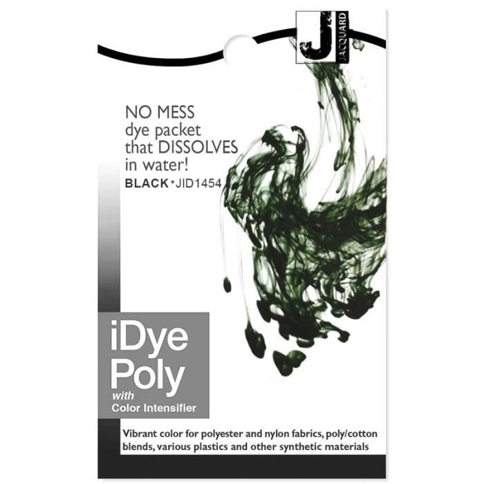 Teinture Polyester iDye Poly Noir 14 g Cdiscount Au quotidien