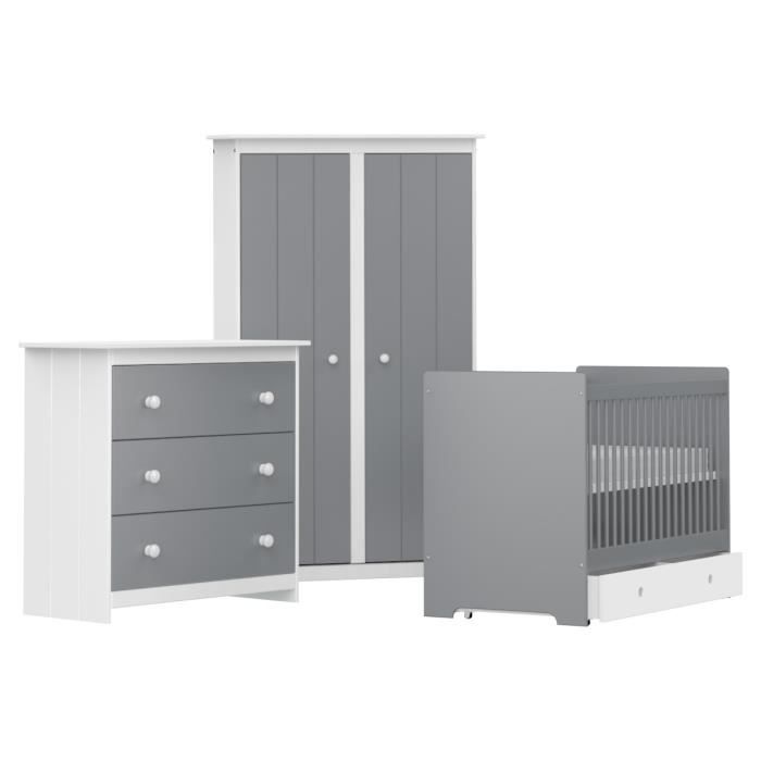 Chambre Bebe Grain D Orge Gris Ardoise Direct Usine Achat Vente Chambre Complete Bebe Soldes Sur Cdiscount Des Le Janvier Cdiscount