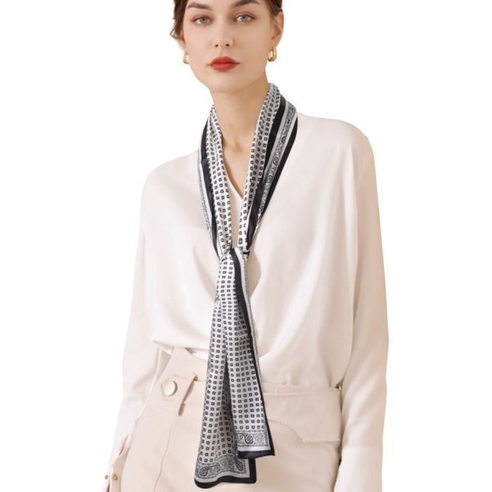 Foulard Long Imprimé Médiéval Pour Femmes - 85x180 Cm - Style Bohème, Parfait Printemps/été