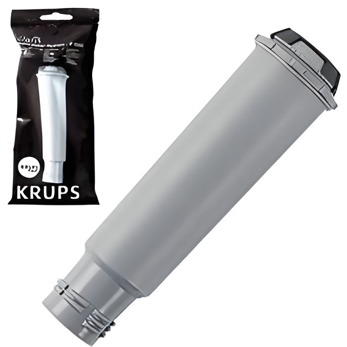 Cartouche filtre expresso Claris XP F08801 - KRUPS - Réduit le chlore et  préserve les minéraux - Gris - Cdiscount Electroménager