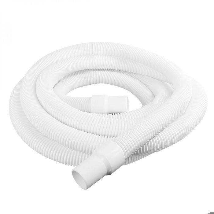 Tuyau flottant 2 embouts pour piscine - Diam 38 mm - 9 m - Blanc - Linxor